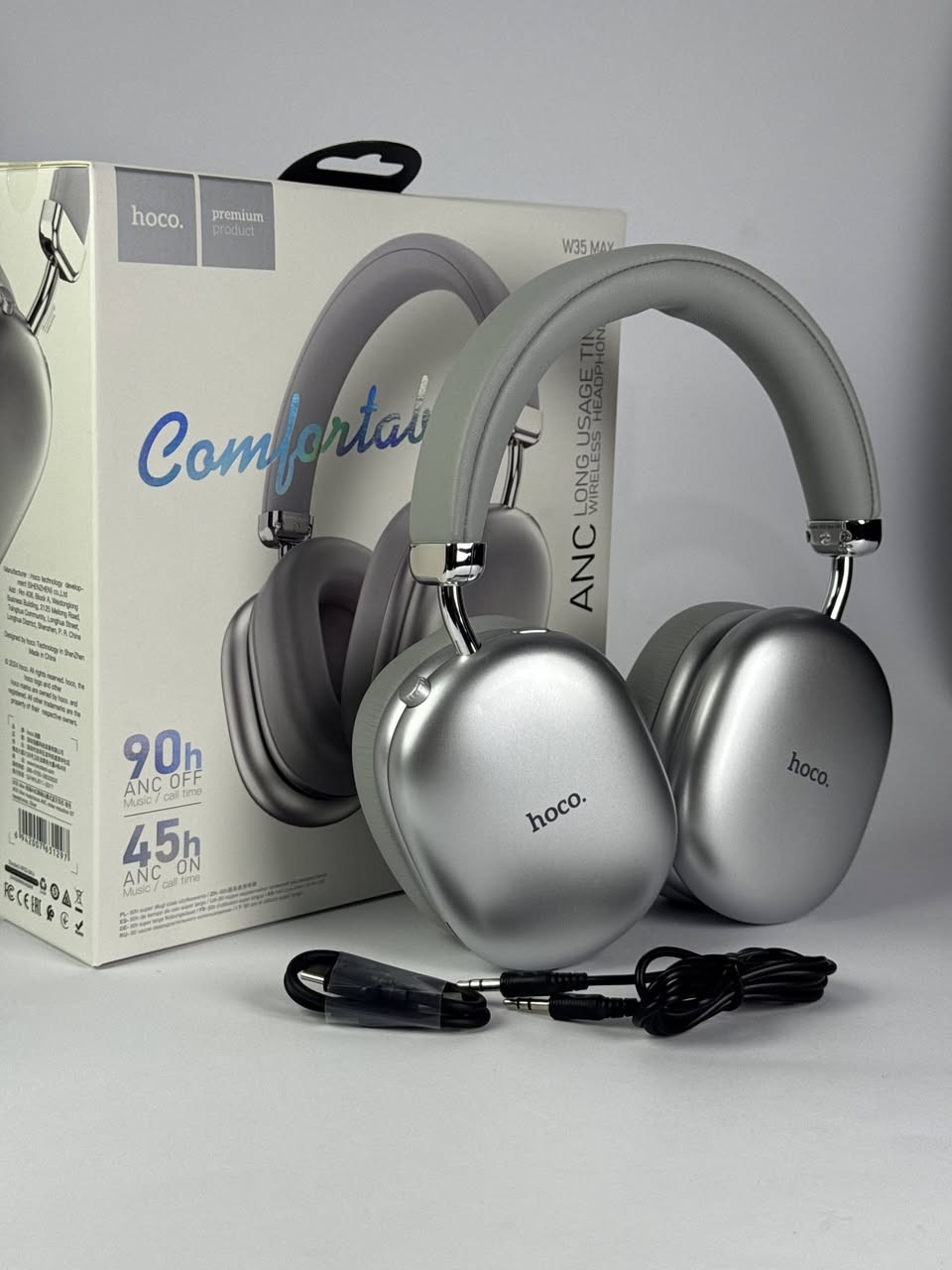 السعر ناررر🔥🔥🔥 
ضمان سنتين 🔥
شرط تبقى 90 ساعه 🔥
🎧🔥 سماعة Hoco W35 Max ANC 🔥🎧
✅ عزل ضوضاء ANC
✅ بطارية قوية تدوم حتى 90 ساعة
✅ بلوتوث 5.3 سريع ومستقر
✅ تدعم AUX وTF Card
✅ إمكانية ربط جهازين بنفس الوقت
✅ تصميم مريح وقابل للطي

🔥 ضمان سنتين
💰 السعر: 🔥 25🔥 $$

📱 التواصل واتساب فقط:
***********
