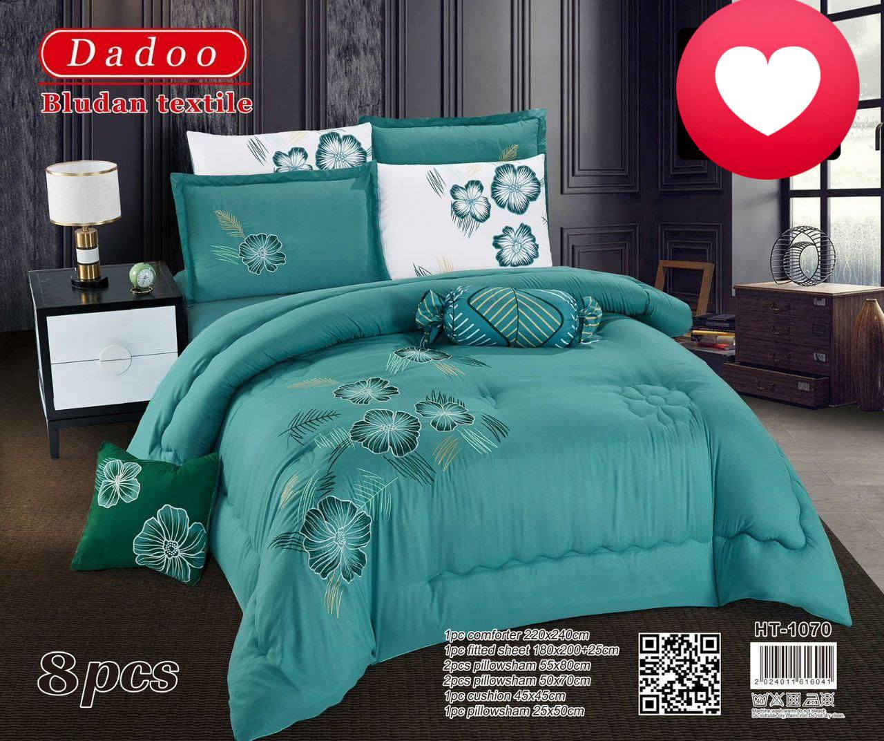 📢🛑عروووض خاصة وبأاسعار مناسبة جدا جدا 🛑📢

🛏️ ملحف صيفي 
تصميم مودرن مطرز بلمسة أنيقة تناسب أجواء الصيف وخامة قطنية مريحة للنوم.

مــــــوســـم 🌕 صـــــيـــف 

🛑 المواصفات🛑

 الاسم : لحاف نفرين 8 قطع تطريز  Dadoo 

1_  لحاف واحد 220×240 سم

2_ شرشف واحد 180×200+25 سم

3_ غطاءا وسادة 55×80 سم عدد(2)

4_ غطاءا وسادة 50×70 سم عدد(2)

5_ وسادة واحدة 45×45 سم

6_ غطاء وسادة واحد 25×50 سم

للحجز والاستفسار مراسله الصفحه 🙏


**إذا كنت صاحب هذا الإعلان وتريد حذفه لأي سبب، رجاءا أرسل رسالة إلى الدعم الفني**