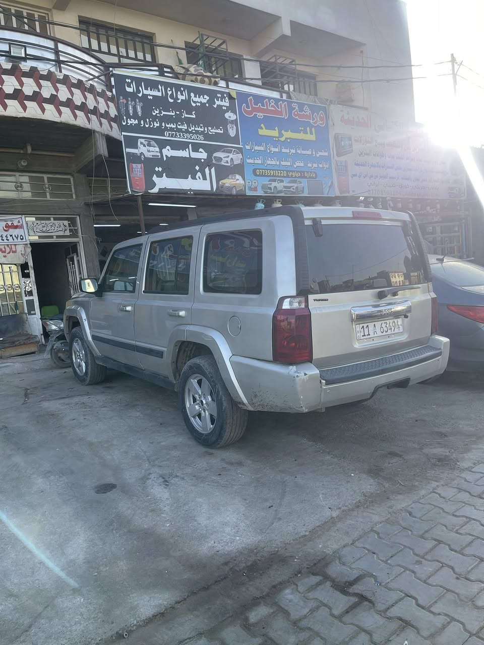 جيب كوماندور 2008 سيارة v8  4700 كير ومحرك خير من الله تبريد منظومة جديدة بيهة مكانات صبغ 
مكانهة بغداد البلديات 
*********** 
السعر 83 وبيهة مجال
