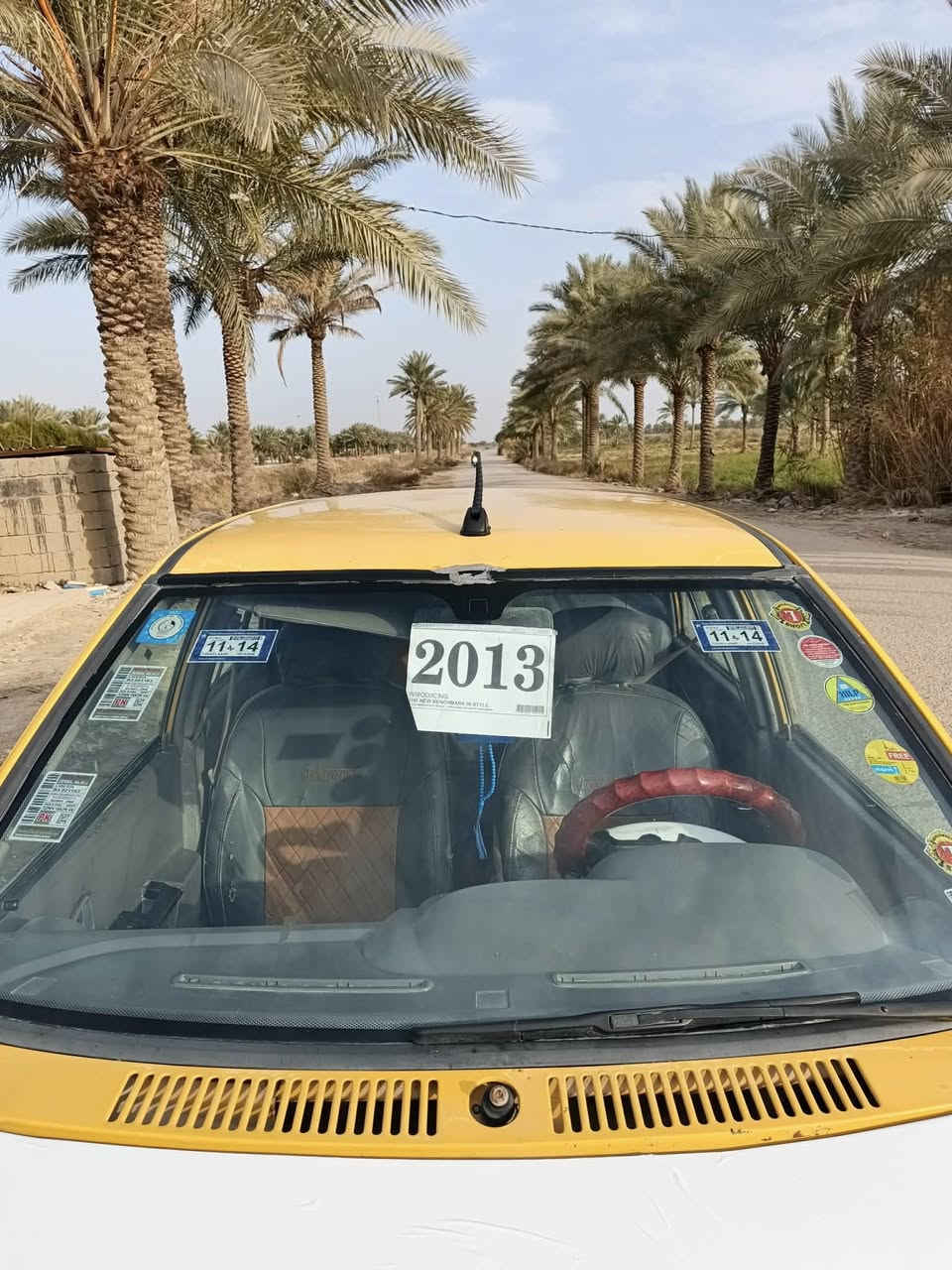 السلام عليكم سايبه موديل 2012رقم نجف سنويه لل2029مصفره هيئه وغرامات تحويل ثاني يوم  سياره كير مكينه  جدد حداديه تخم تاير جدد كهربائيات كله شغاله لايت عالي ناصي مسجل كله شغال مكان بابل الشوملي منطقت العويديين السعر 23وبيه مجال استفسار اتصل عل خط مكلف بلنشر ***********
