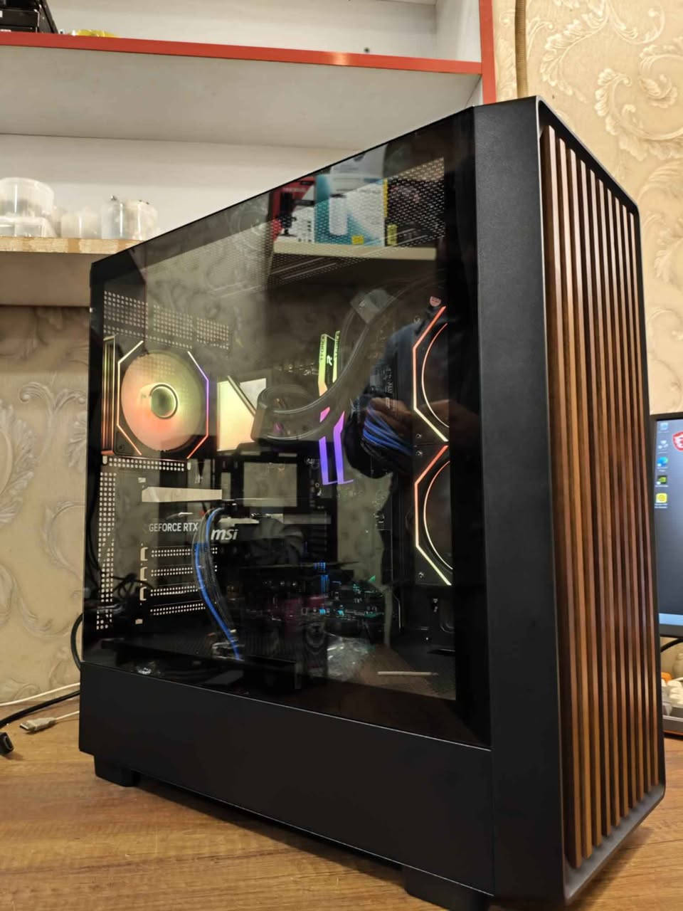 CPU RYZEN 7 5700X NEW

MSI MAG B550 GAMING PLUS NEW

GPU 5050 8 G MSI VENTUS 2X OC USED

RAM. 32 GB 3600 MHZ T-FORCE. USED

COOLER. STELLAR REALM RS 240 NEW

Hard. 1tb NVME NEW

Power supply . 650W 80PLUS COOLER MASTAR  USED

CASE 4 FAN ARGB NEW

Price : 950$ أربيل, العراق


**إذا كنت صاحب هذا الإعلان وتريد حذفه لأي سبب، رجاءا أرسل رسالة إلى الدعم الفني**