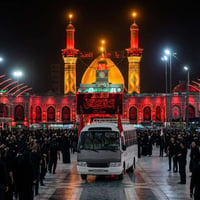 حملة صاحب الزمان (عج) لنقل الزوار إلى العتبات المقدسة ستنطلق حملتنا يو...