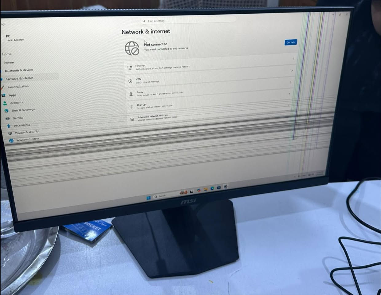 شاشه msi ب70الف مثل ما موضح بصوره  اليوم اشتريتها وما تهنيت بيها مكاني بصره  راسلني وتدلل


**إذا كنت صاحب هذا الإعلان وتريد حذفه لأي سبب، رجاءا أرسل رسالة إلى الدعم الفني**
