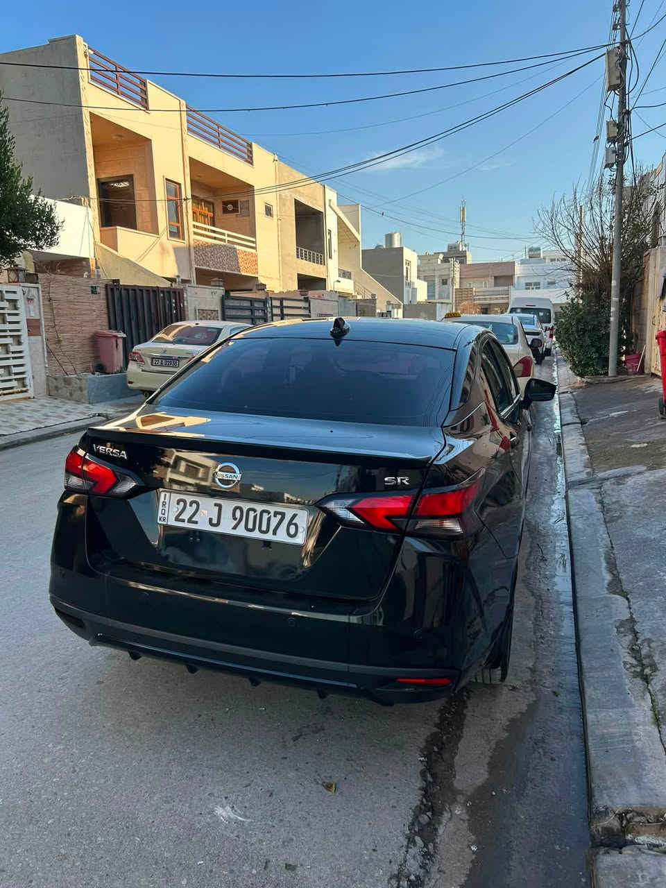 فيرسا  SR
 فول 2022
باب صبغ +نص الجاملغ الخلفي فقط صور الحادث موجوده بل منشور

السعر ١١٨ بيها مجال بسيط
مكان السياره اربيل 
تفاصيل أكثر اتصل واتس
كورك ***********. 
أسيه ***********.
