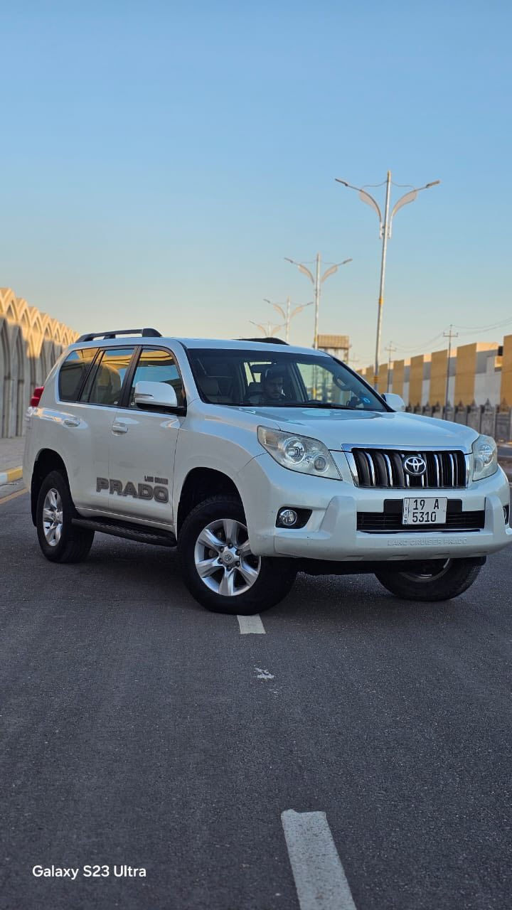 هذا مو سعرها مستعجل
تويوتا برادو (2013) كويتي 1/1
دبل تانكي
باسمي
6 سلندر كفالة عامة 
ما عدا بارد طرف 
الجاملغ الامامي فقط
السيارة ماشية 95 الف حقيقي
فتحة سقف
رقم انكليزي رقم كربلاء
فول مواصفات
كشنات جلد كهربائي
بصمة
لون ابيض صدفي
تخم تاير

🟥 الـسـعـر 280 وبها مجال

مكاني: كربلاء
رقم الهاتف ***********
