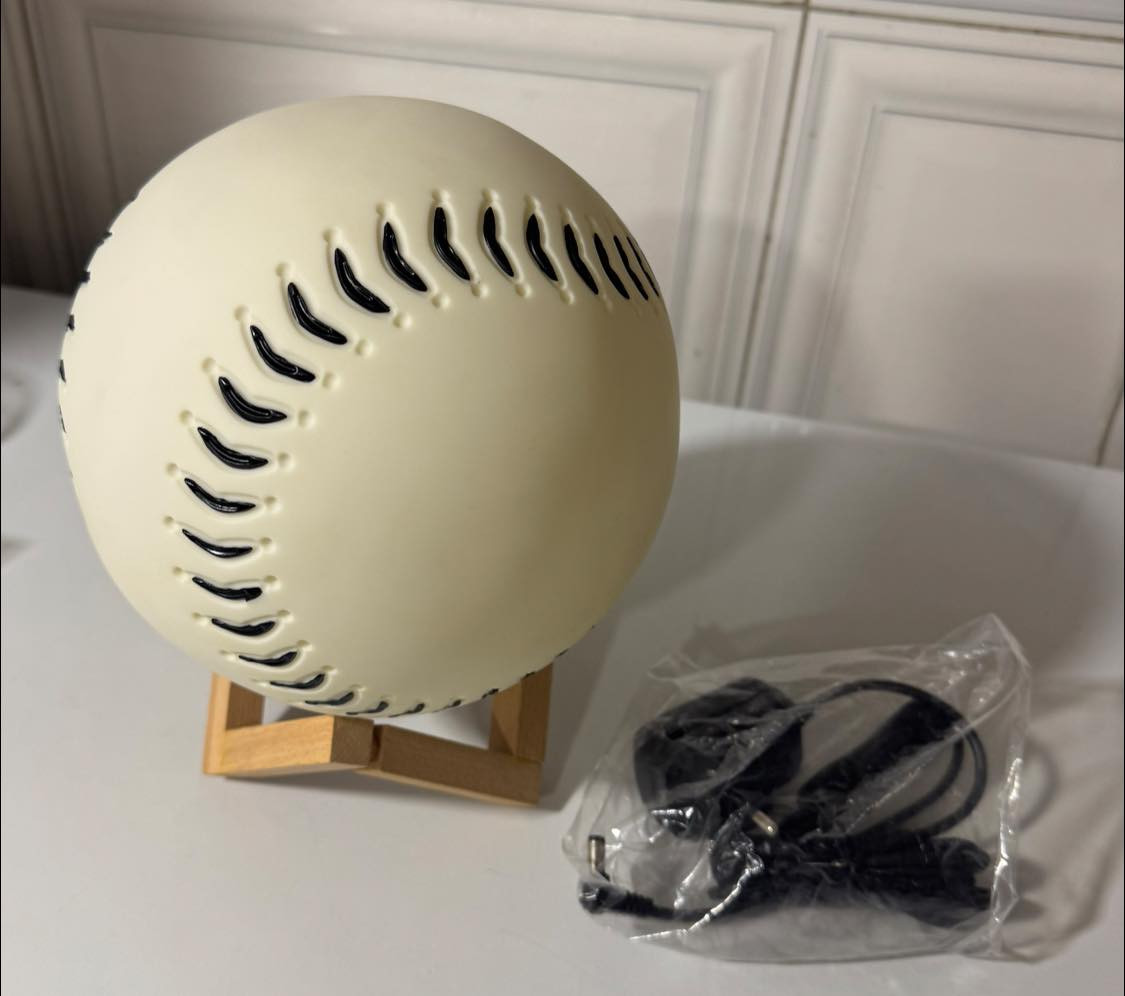 اناره على شكل كرة بيسبول.
15 الف.


**إذا كنت صاحب هذا الإعلان وتريد حذفه لأي سبب، رجاءا أرسل رسالة إلى الدعم الفني**