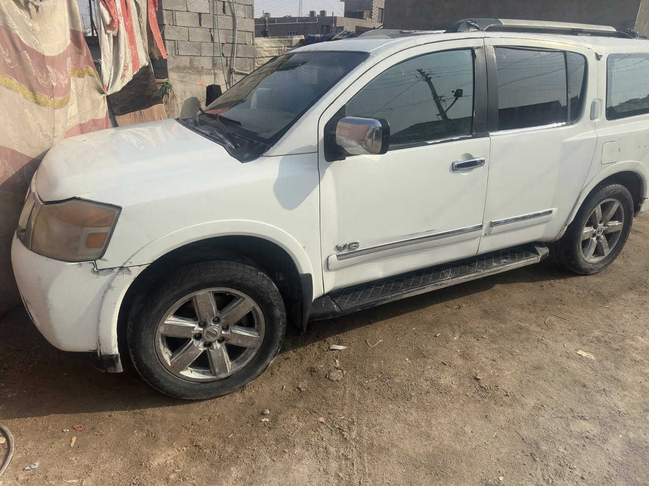 اسلام عليكم نيسان ارماده2011 اصولييي فول مواصفات كير محرك مكفول محرك 8سلندر فور ويل حداده كهربائيات كلها شغاله تبريد 3قطع تخم تاير (للبيع او مراوس) العنوان بصره قرنه***********السعر 75 وبيها مجال
