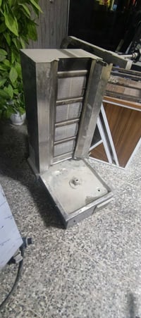 شواية كص تركية  نضام كهرباء وغاز شواية جديدة مستعملة قليل سعرها 500 وب...