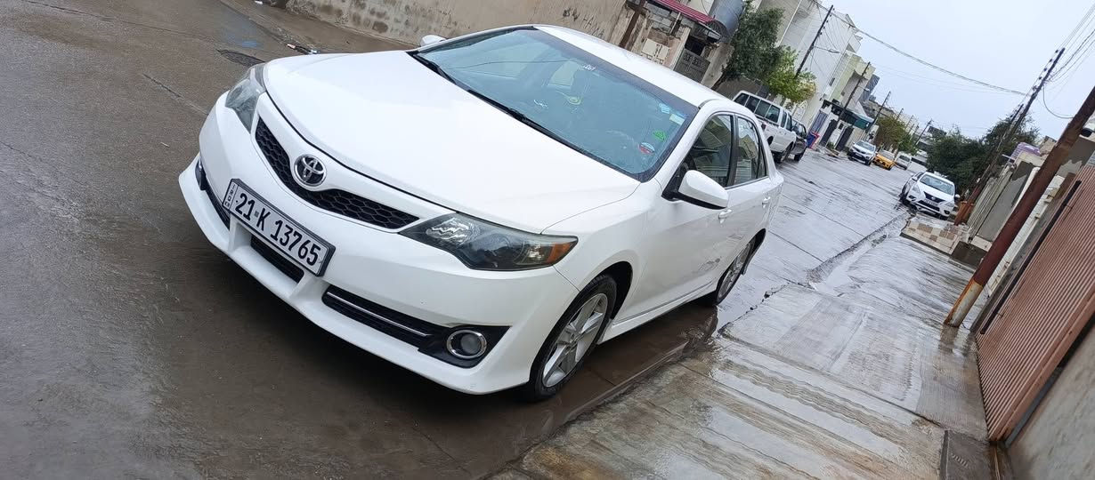 السلام عليكم سياره تويوتا كامري للبيع موديل 2013 سنويه رقم جديد ماكينه جير بشرط مات سياره مواصفات اس اي سياره كلش حلوه مال بيت عنوان كركوك اتصال ***********
