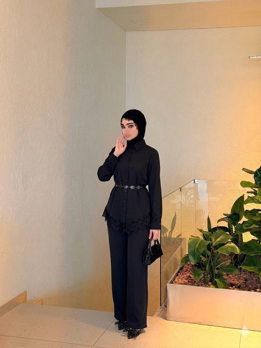 الإبداع وتميز 🕊️ كلكشن المحجبات موديلات الاسود ويانه غير 👌

قميص طول 80 تطعيم دانتيل مع حزام اكسسوار 

+ ال كيلوت  طول 110

قياس 38/40/42/44/46/48

سعــــــــــــر 35


**إذا كنت صاحب هذا الإعلان وتريد حذفه لأي سبب، رجاءا أرسل رسالة إلى الدعم الفني**