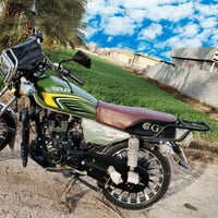 موطور ايراني شركة سونك  محرك 150  لون زيتوني كهربائيات شغاله السعر 800...