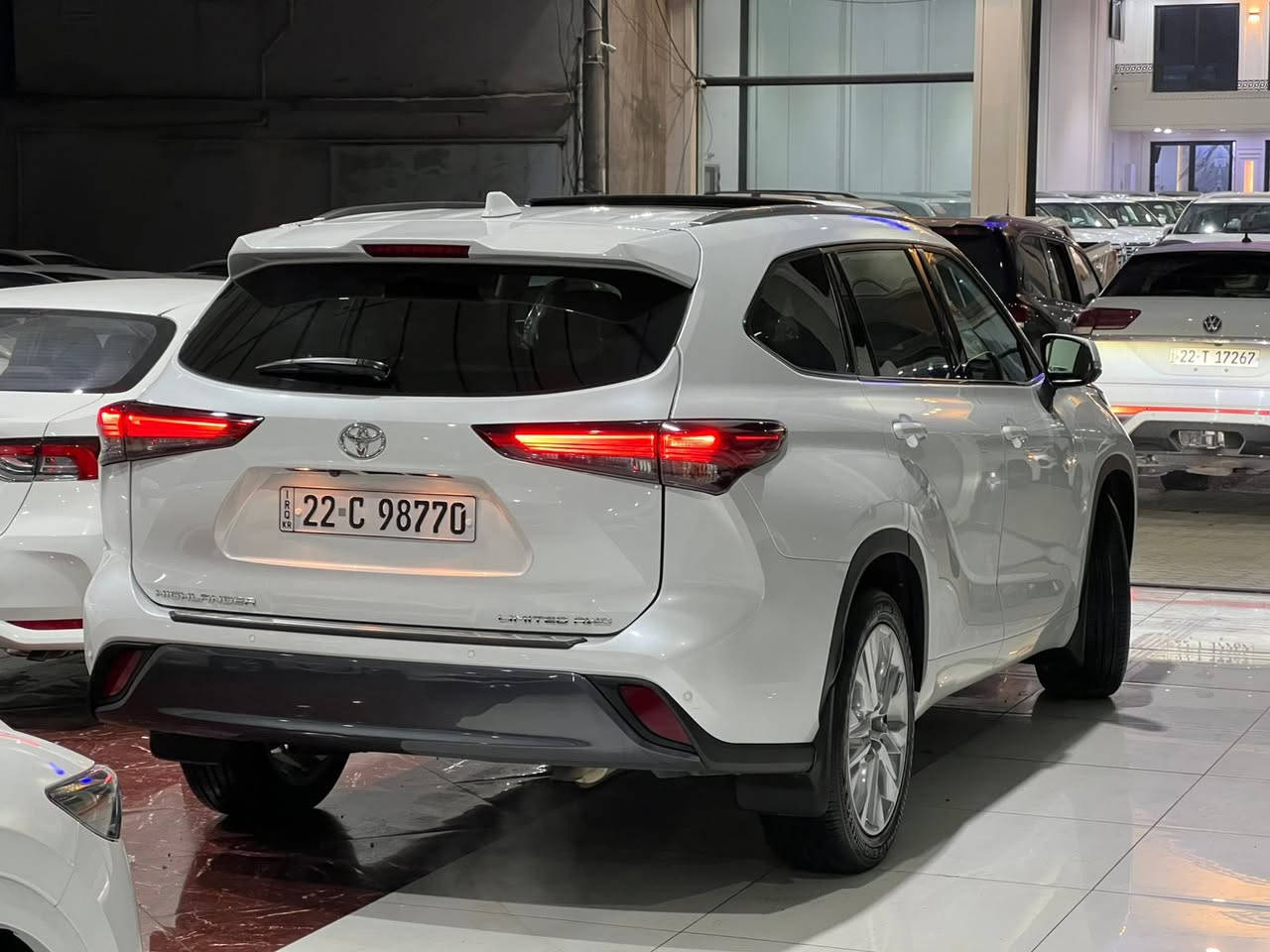 تويوتا هايلندر
موديل : 2022
ماشي : 69000 ميل
السيارة : رقم اربيل باسمي
السيارة : كلين تايتل مكفولة كفالة عامة
مواصفات : ليميتد فول مواصفات
محرك : 6 سلندر
حجم محرك : 3500
عنوان : اربيل داخل معرض/شركة سامان ابراهيم محمد
***********
***********
