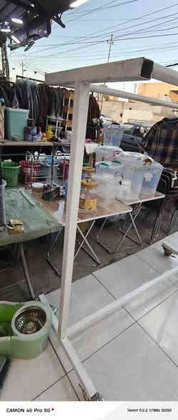 ستاند تفصال حديد ثقيل للبيع
متر ونص × متر ونص سعره 25 توصيل ماعندي مكاني بغداد الدوره
***********
