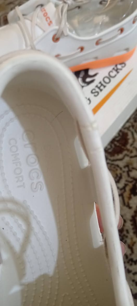 قياس 43 Crocs وكاله ممكن يلبس 43 ونص جديد مامستخدم بالليبل
لا يوجد توصيل للاستفسار خاص مكاني شارع فلسطين بالقرب من الأسواق المركزيه القديمه ركن شارع مسرح الخيمه السعر 50 الف


**إذا كنت صاحب هذا الإعلان وتريد حذفه لأي سبب، رجاءا أرسل رسالة إلى الدعم الفني**