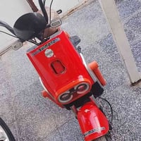 السلام وعليكم درجة شحن حلوه نضيفه دراجه سعره250 وبيه مجال بسيط المكان ...