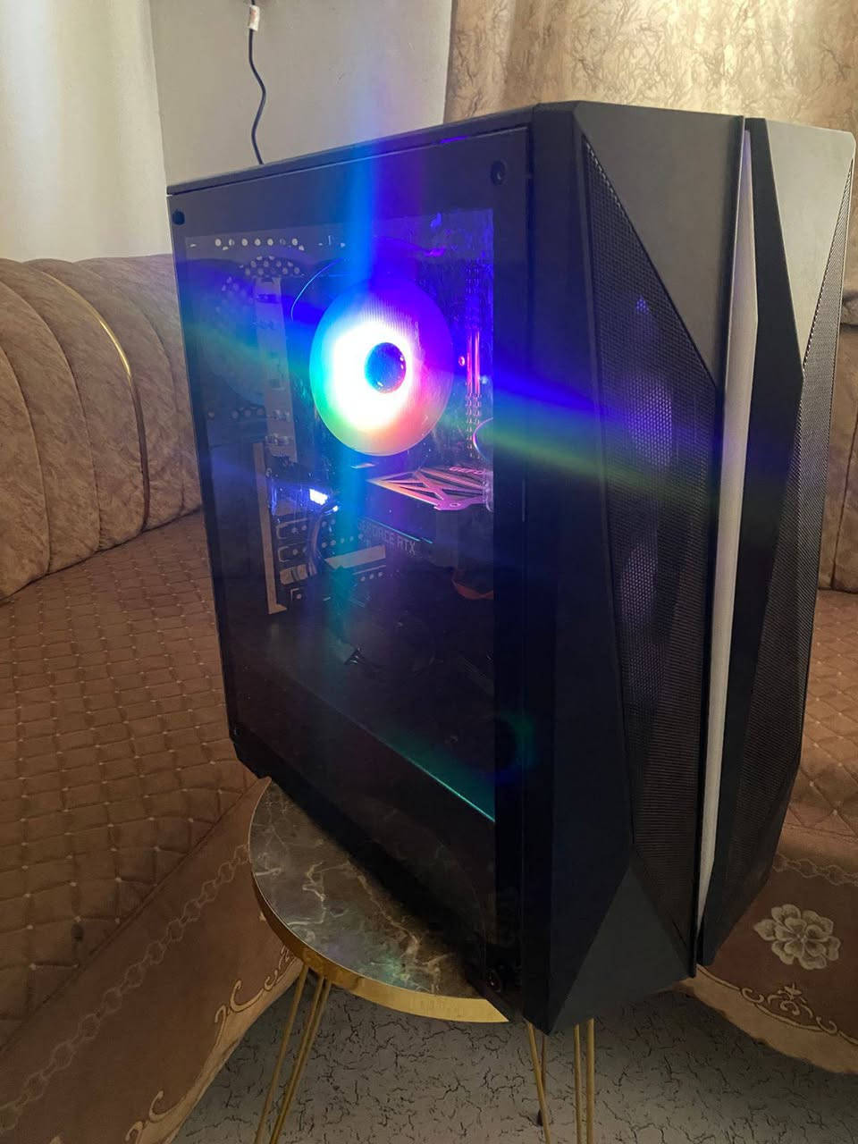 تحيه طيبه كيس للبيع
CPU: Intel Core i5 12400F

DeepCool AG400

PRIME H610M-K D4 ARGB

VENGEANCE LPX 16GB(2×8GB)3000MHz DDR4

INNO3D GeForce RTX 3060 12GB

Hikvision Desire SSD 512GB 

MSI MAG A600DN 

السعر 850 الف متوفر توصيل جميع المحافظات مكاني كربلاء ***********
