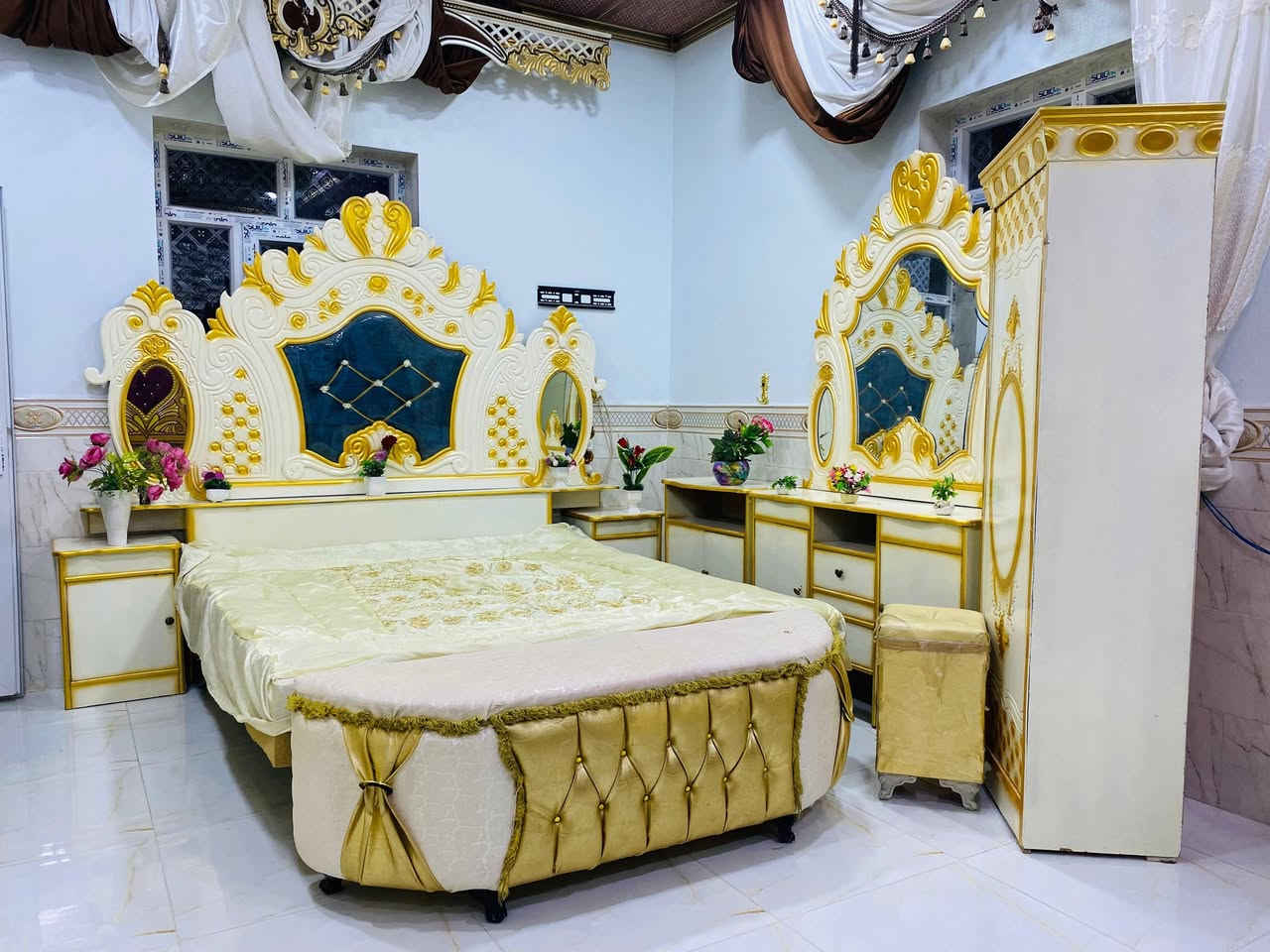 غرفه نوم عراقيه تصميم تركي صبغ حراري السعر 850بي مجال العنوان الرمانه البعبيد الاتصال ***********
