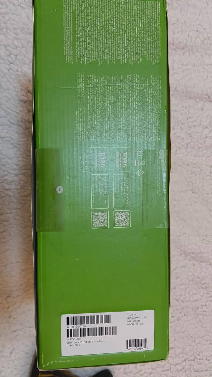 سلام عليكم جهاز Xbox Series S البيع
جهاز نضيف ما مستعمل هواي ستخدام شخصي تجي ويا يده كيم سير اليده الاصليه ماكو ويجي ويا كيم باس التمت يخلص بشهر الثامن السعر 380 الشࢪاي يتفضل واتساب الرقم: ***********
