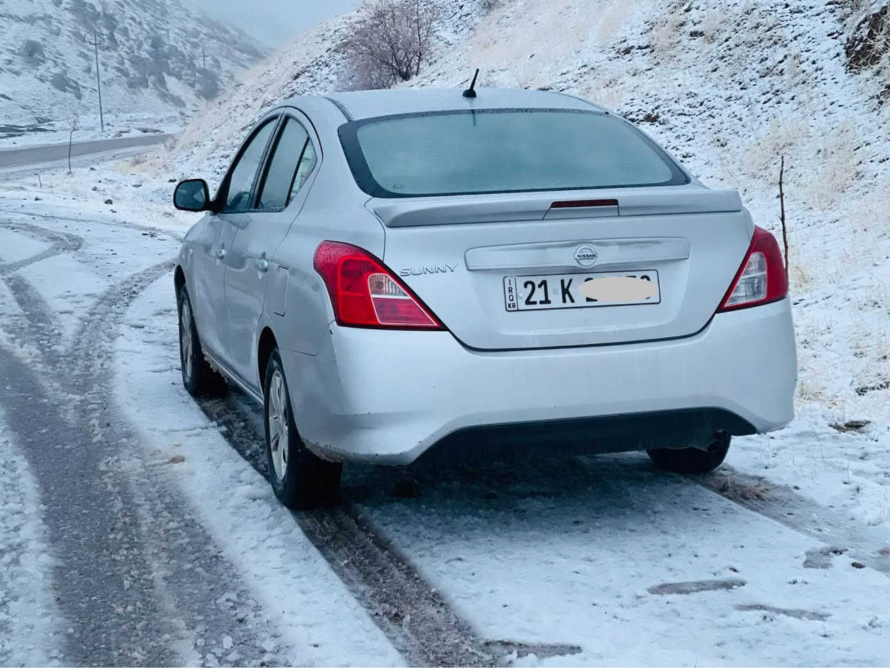 نیسان سەنی ٢٠١٧ بێ بۆیاخ 
دوو پەڵە ساردی هەیە 
هەموو گیانی بەشەرت سەنەوی تا ٢٠٣٠ تازەیە بە ناو خۆمانەوەیە 
*********** السليمانية, العراق
