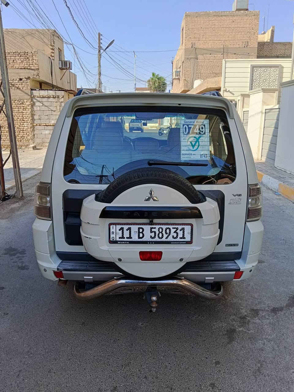 السلام عليكم عندي باجيرو موديل 2010خليجي حبتور فول مواصفات سلايت تحكمات ستيرن شاشه جبيره كشننات كهرباء وكشنات جلد دمام خلفي اشاير بالمري مري كهرباء فول السياره جديده وخير من الله تبريد ثلج تخم تاير جديد صدر امامي خلفي جديد محرك وكير خير من الله رقم بغداد بأسمي سنويه لل28 مابيها نقص برغي سعرها مناسب 135 للاستفسار الاتصال ***********موجود اتصال او واتساب
