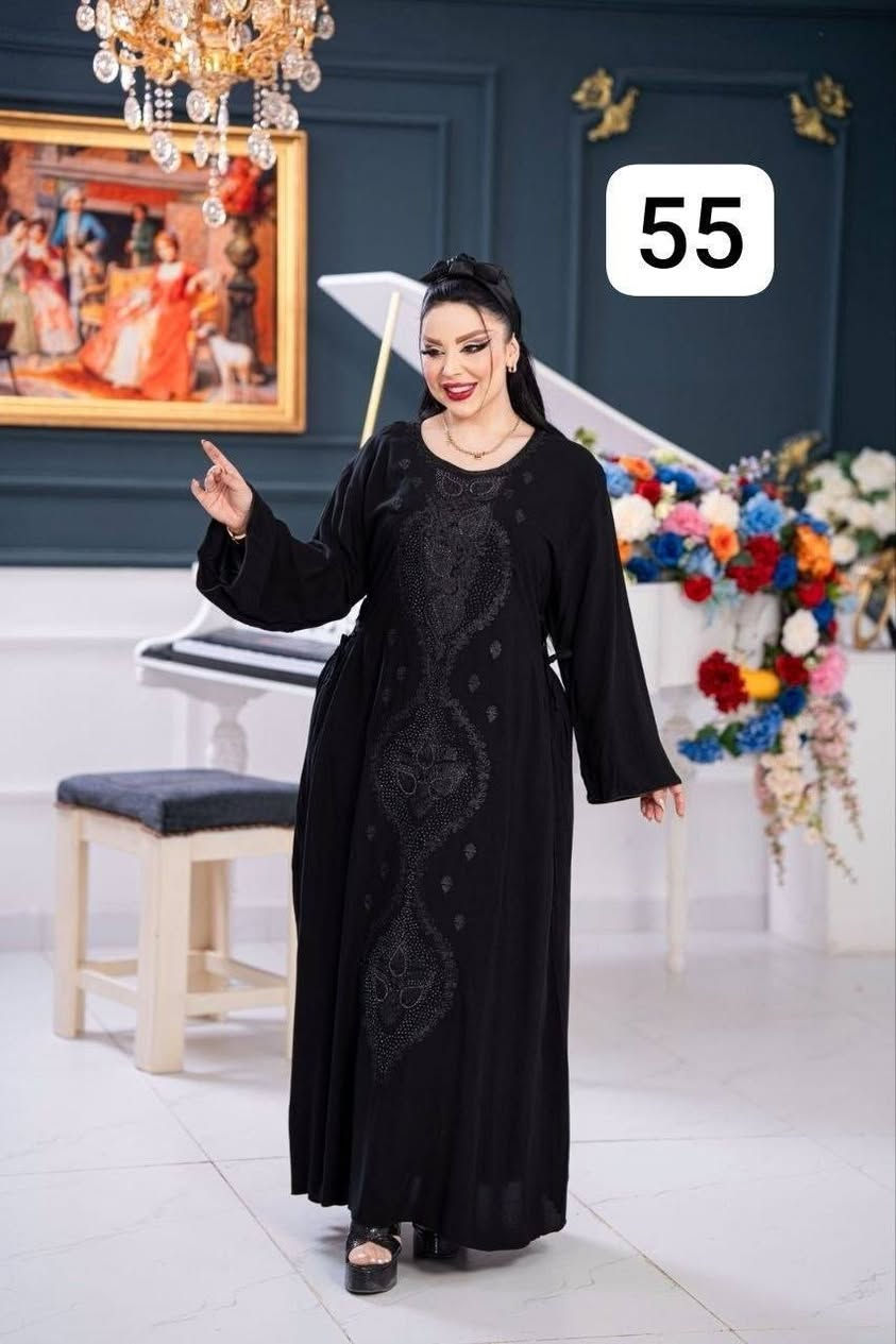 موديلات_محرم 🖤🖤🖤🖤

 خامة كشمير اسود سادة موديل برنسيسة شرايط بالخصر. سواد فاحم 

شغل تطريز مع ستراس لامع ✨

قماش ناعم، خامة مكفولة 

📏 2Xl. 3XL. 4XL. 5XL

🚚 التوصيل متوفر لجميع محافظات العراق
https://t.me/roaaayr


**إذا كنت صاحب هذا الإعلان وتريد حذفه لأي سبب، رجاءا أرسل رسالة إلى الدعم الفني**