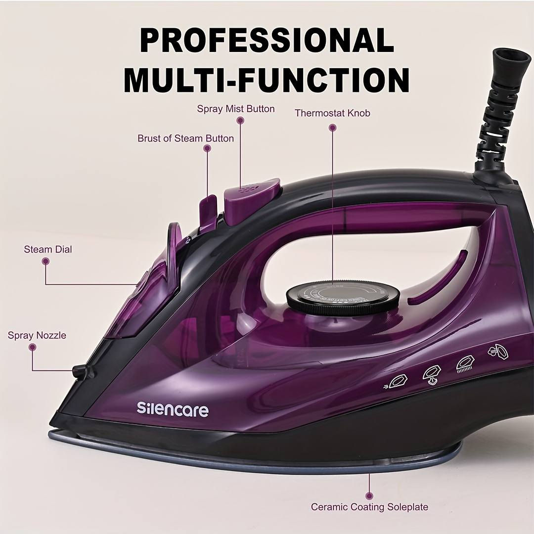 مكواة بخار من ماركة Sencore، وتتميز بالتالي: 
قاعدة سيراميك: تضمن انزلاقاً سلساً على الملابس.
وظائف متعددة: تأتي بميزات مثل رذاذ الماء، والتحكم في درجة الحرارة، والبخار.


**إذا كنت صاحب هذا الإعلان وتريد حذفه لأي سبب، رجاءا أرسل رسالة إلى الدعم الفني**