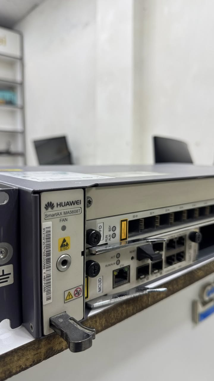 بدالة هواوي جيبون OLT 16PON
للبيع .


**إذا كنت صاحب هذا الإعلان وتريد حذفه لأي سبب، رجاءا أرسل رسالة إلى الدعم الفني**