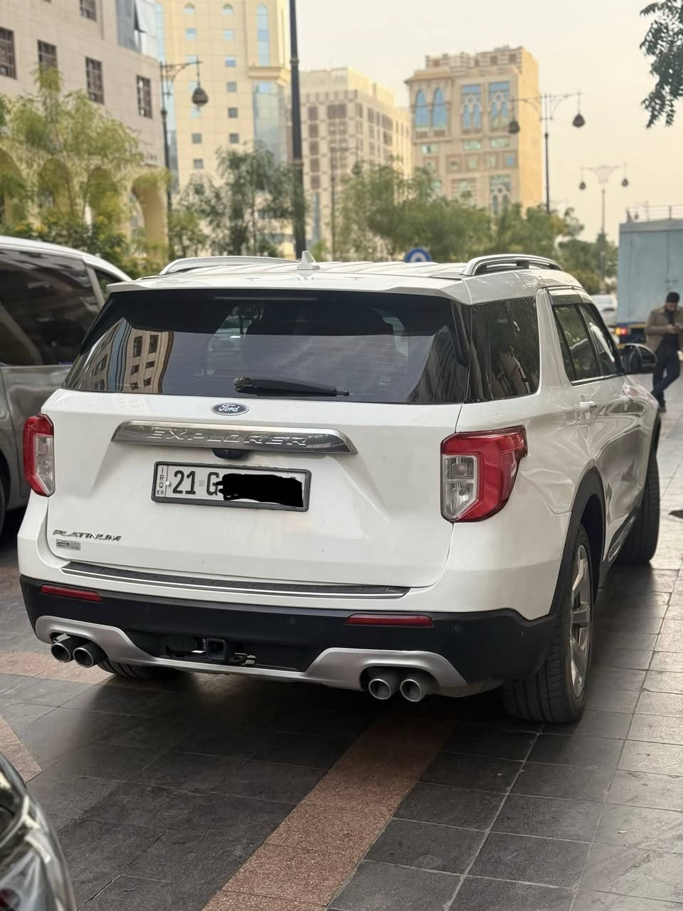 کوردی//عربی

FORD EXPLORER 2020 XLT 4X4
ڕەنگی: سپى

ژمارەی کورسی: ٧ نەفەری

ماوەی ڕۆشتن: تەنها70  هەزار مایل 

حەجم مەکینە:6 پستون توربو 

مواصەفات: XLT

گێچ ئەلیکترۆنی

5 دەرگا بەصمە

شەغال

سیستەمی سەماعە ١٢

شاشەی داشبوڵ کامل دیجیتاڵ

٣٦٠ پلە حاسە

حاسەی پێش

حاسەی پشت

حاسەی تەنیشت

گێڕ ماوس

برێک بەصمە

ئۆتۆ هۆڵد(AUTO HOLD)

ئۆتۆ ستارت(AUTO START)

ئۆتۆ ستۆپ(AUTO STOP)

٣٦٠ پلە ڕادار

ڕاداری پێش

ڕاداری پشت

ڕاداری تەنیشت

٣٦٠ پلە کامێرە

٨ مۆدی لێخوڕین

سیستەمی (ECO)

سیستەمی(SPORT)

سیستەمی(NORMAL)

سیستەمی(TOW/HAUL)

سیستەمی(SLIPPERY)

سیستەمی(LOW TRACTION)

سیستەمی(TRAIL)

تەحەکوماتی سەر سووکان

گير له سوكان دبل گير 

سووکان هیتەر

کوشن جلد

کوشن کارەبای

کوشنەکانی پێش و دوا هیتەر
 
كوشن پيش و دواى هيتر ومساج 
كوشن خزن 

سنوق شەفت و کارەبای

لایتی پێشەوە( لید ، دەبڵ عەدەسە،زینۆن، بلاجیکتۆر)

لایتی پشتەوە(لیدی کامل)

تایە و ویلی ٢٠ گەورە

دەبڵ ئەکسل (4x4)

ماسحةي جام اوتو 

2 پارچه بوياخ بي ناو گرتن 

ڕەقەم سلیمانیە تەحویل و غرامە بە شەرت

سەنەوی  تازه يه المانى 

گێڕ و مەکینە و کارەبایات و تەبرید بە شەرت

گێر و مەکینە نەکراوەتەوە

کامل سێرڤەر کراوە و چوار تایەی تازەی لە ژێرە

نووقسانی نییە و وەک بیلادی ماوەتەوە

ناونیشان : كلار 

ژمارەی تەلەفوون و واتساپ

***********

FORD EXPLORER 2020 4X4

فورد اكسبلور (XLT)  دبل ئکسل موديل : 2023

اللون : ابيض

عدد المقاعد ( 7.راكب )

عداد المسافة :70  الف ميل

حجم المحرك :6 پستون توربو 

المواصفات : XLT

كيـــج الكتـــرونــــي

5 بصمة ابــــواب

بصمة تشـــغيـــل

تشغيل عن بعد ,𝐑𝐄𝐌𝐎𝐓𝐄 𝐒𝐓𝐀𝐑𝐓

سيتم سماعات ,𝐁𝐀𝐍𝐆&𝐎𝐋𝐔𝐅𝐒𝐄𝐍

شاشة دشبول ديجيتال

كاميرة °360 

كاميرة امامي

كاميرة جانبي

كاميرة خلفي

كيـــر مـــاوس 

هـــانـــد بـــريـــك بصمة

اوتو هولد (𝐀𝐔𝐓𝐎 𝐇𝐎𝐋𝐃)

اوتو ستارات (𝐀𝐔𝐓𝐎 𝐒𝐓𝐀𝐑𝐃)

اوتو ستوب (𝐀𝐔𝐓𝐎 𝐒𝐓𝐎𝐏)

رادار امامي (تحديد مسار)

رادار جانبي  (نقاط عمياء)

رادار خلفي (التحذير من الاصطدام)

حساسات °360

حساسات امامي 

حساسات جانبي

حساسات خلفي

نظام (𝐄𝐂𝐎)

نظام (𝐍𝐎𝐑𝐌𝐀𝐋)

نظام (𝐒𝐏𝐎𝐑𝐓)

نظام (𝐓𝐎𝐖/𝐇𝐀𝐔𝐋)

نظام (𝐒𝐋𝐈𝐏𝐏𝐄𝐑𝐘)

تحكمات استيرن

استيرن هيتر 

كشنات جلد

كشنات كهربائي 

كشنات هيتر 
كشنات كدام وره ومساج
كشنات خزن 

صندوق شفط كهربائي 

لايتات 𝐋𝐄𝐃 ليد وعدسة زينون بيلادي

بلوجكترات 𝐋𝐄𝐃 ليد بيلادي

بكلايتات 𝐋𝐄𝐃 ليد بيلادي

ويــــل ٢٠ کبیر

دبل ئکسل (4x4)

ماسحات مال جام اوتو 

قطعتين صبغ دون داخل

رقم سلیمانیە سنویە جدیدة الماني 

تحویل غرامة بشرط

القير والمكينة غير مفكوكين – بشرط

القیر و المکینە تبرید کارەبایات کل بشرط

تفاصيل اكثر الاتصال على ارقام التالية

واتساب و رقم:***********
مكان:كلار
