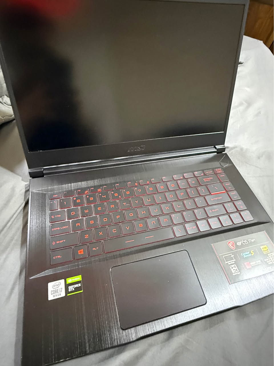 Laptop (msi)
MSI GF65 Thin
جيل 10
كارت شاشة 
Intel- Core i7-10750H داخلي
NVIDIA-Geforce GTX 1660 Ti  خارجي
Ram —16GB
Hard —-512GB 
Windows—11

0751197262 دهوك, العراق


**إذا كنت صاحب هذا الإعلان وتريد حذفه لأي سبب، رجاءا أرسل رسالة إلى الدعم الفني**