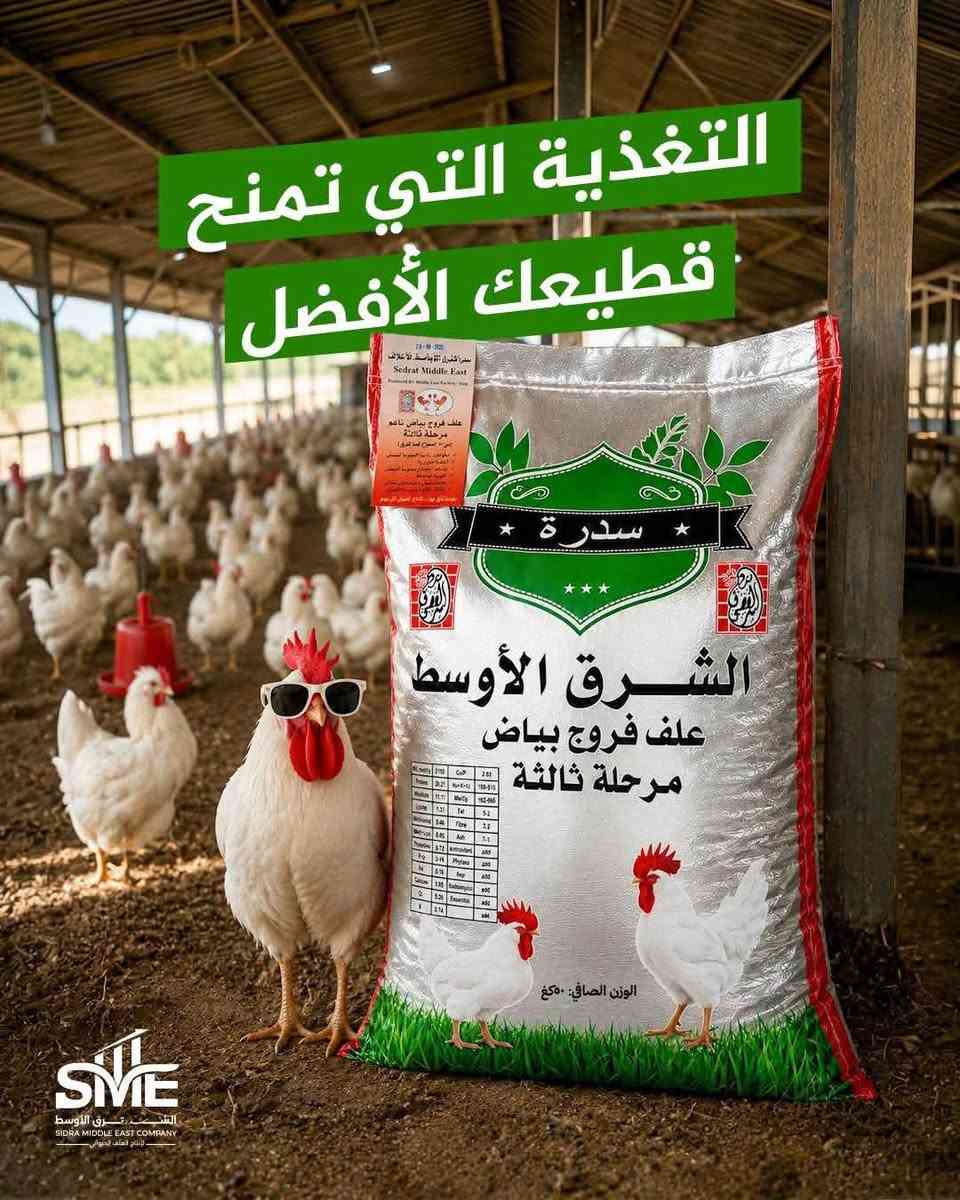 السلام عليكم وصول اعلاف الشرق الاوسط مرحلى 1 مرحلى 2 مرحلى 4  وايضآ حلال للحمام العنوان تكريت حي الديوم ***********
