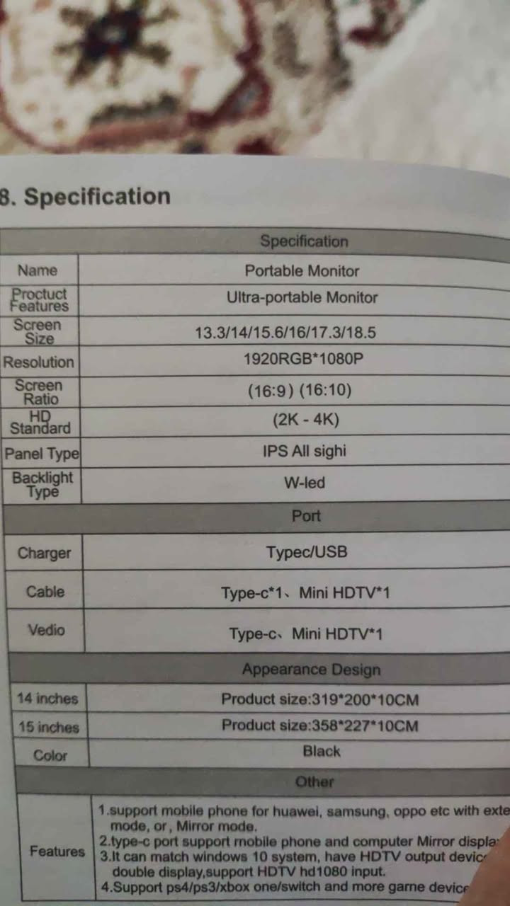 کامل ئەشیا بۆ فرۆشتن بۆیە هەرزان ئەیفرۆشم خەتێکی باریکی لەشاشەی هەیەبێکێشەیە بۆ بەکارهێنان سعری 65 هەزارە مواسەفات لەوێنەکانایە السليمانية, العراق


**إذا كنت صاحب هذا الإعلان وتريد حذفه لأي سبب، رجاءا أرسل رسالة إلى الدعم الفني**