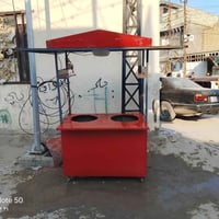 عربانة للبيع نظيفة وجديدة وياه غراضه + جدوره 2 وياه منضم كامل وعيونه ش...