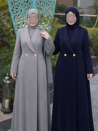 جبة مبطنة • دابل إيطالي • مقاسات ٤٢-٥٢