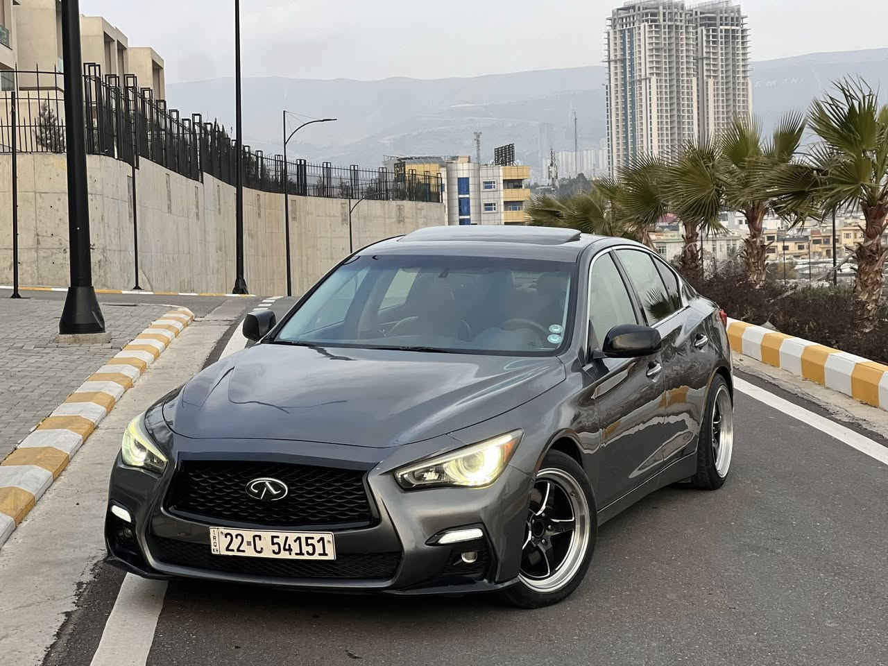 Q50
V6 twin turbo 🚀
فول فول
حتي سماعات بوس
كشنات هيتر ميمورى
١٢٨ ورقه مجال ماكو هيج سعر🤷🏻‍♂️
