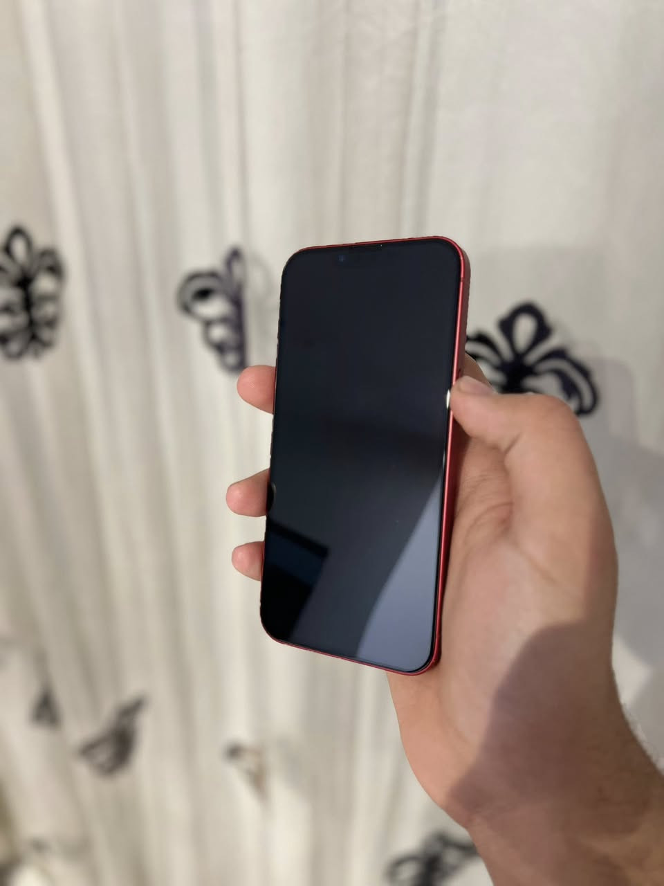 ايفون 13
جهاز نضيف ✅

بطاريه 84 %🔋

جهاز ستعامل قليل 
ذاكره 128
سعر 325 ألف 🔥
مستبدل شاشه اصليه شرط الفحص فيس إيدي شغال وجهاز خالي من اي اعطال 
لل تواصل ***********
مكاني بغداد
