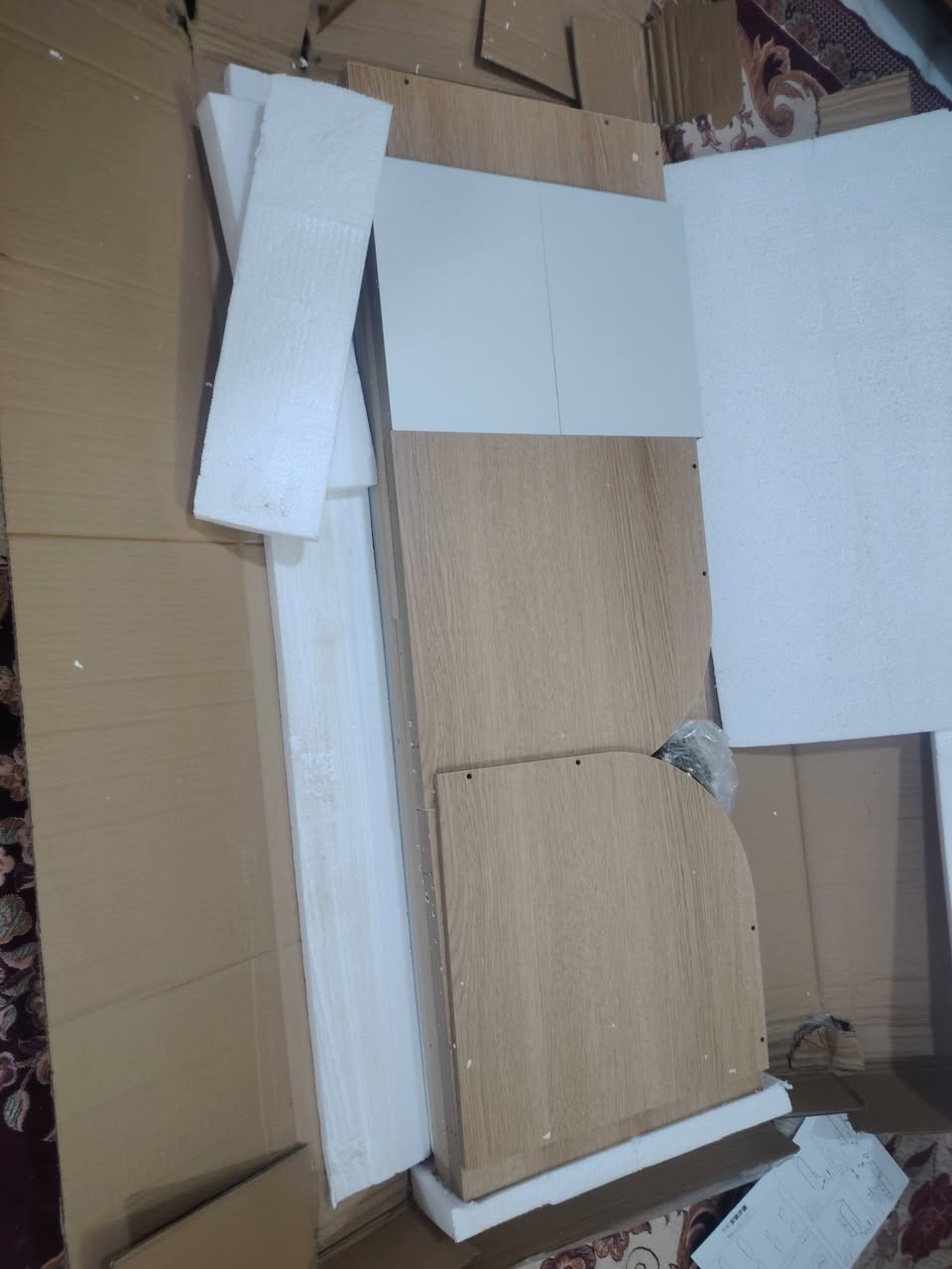 ما شاء الله
اللهم صل على محمد وآل محمد

شغل اليوم تنصيب ميز مكتبي مع زاوية رفوف
مستعدون لفتح و تنصيب و صيانة ونقل اثاث غرف النوم او الاثاث المكتبي و بأسعار مناسبة
للتواصل والاستفسار 
 *********** واتساب
او *********** اتصال 

عملنا داخل النجف و الكوفة فقط
