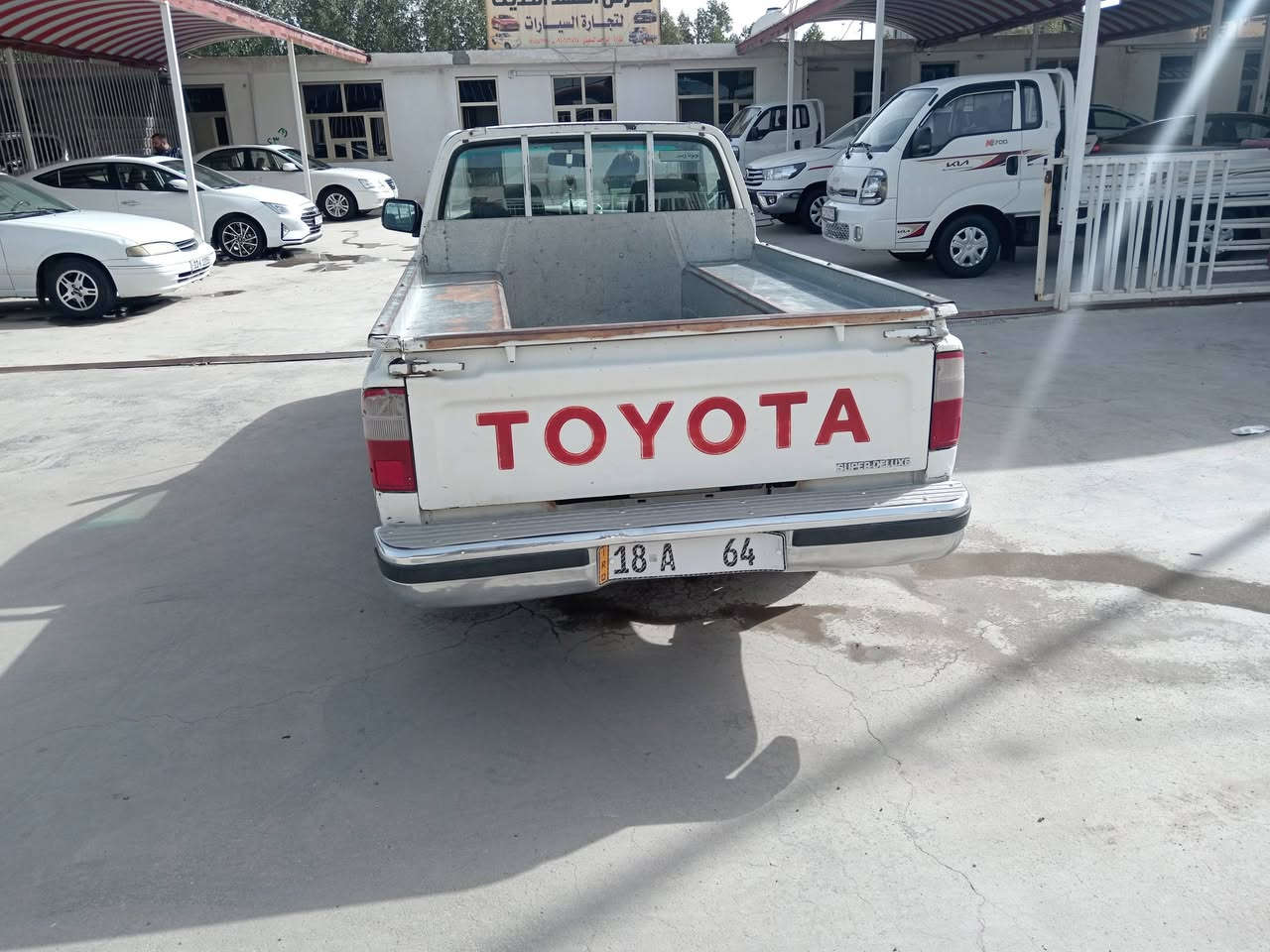 السلام عليكم تيوتا للبيع ٢٠٠١
رقم مميز ٦٤ بابل للاستفسار ***********
