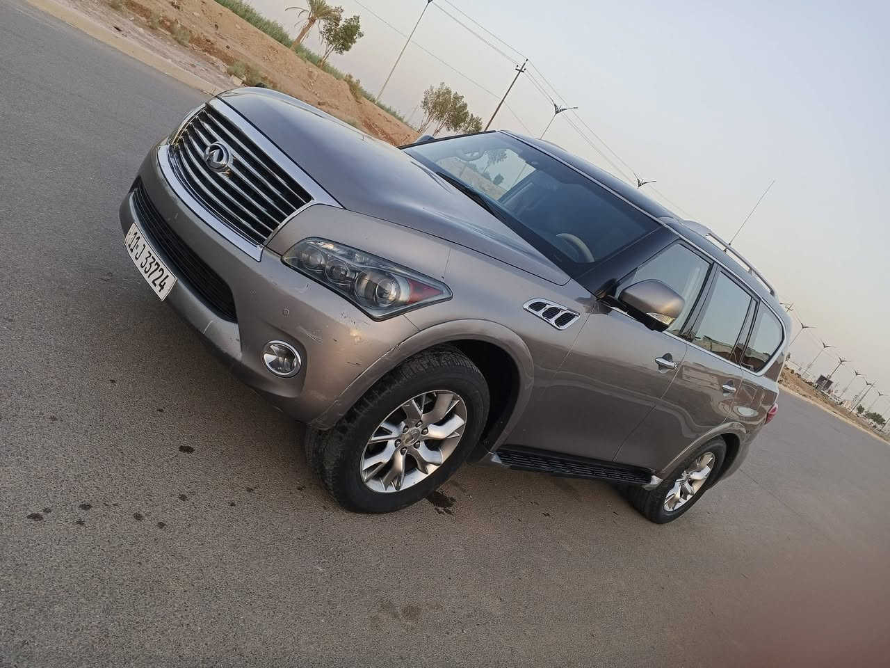 السلام عليكم
انفنتي للبيع او مراوس حسب القناعه QX56 

موديل ٢٠١١ فول مواصفات للاخير 

كشنات منفصل ViP

٣٦٠ درجة كامرات ورادارت 

لايت متحرك مع الستيرن 

شاشات خلفيه ٢ واماميه 

دشبول صاج وبعد هواي مواصفات المعروفه 

مكان السياره واسط مركز المدينه

سعر ١٤٢

للاستفسار

                                                          ***********
***********

