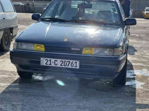 سلام وعليكم سياره مازده البيع موديل 1987 رقم سليمانيه دولي  شرط التحويل سياره لا ضربه الخياس كلها بلادي مجرد صبغ جماليه من الجراد أربع تايرات جدد كهربائيات كلها شغاله مانقصها اي شي سياره خير من الله سعرها 45 وبي مجال قليل رقم موبايل ***********
