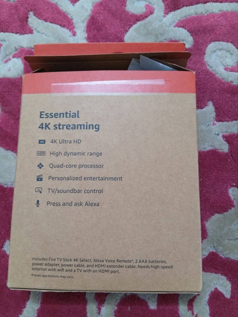 Tv  box Fire tv sick 4k select
للبيع السعر ٤٠ الف


**إذا كنت صاحب هذا الإعلان وتريد حذفه لأي سبب، رجاءا أرسل رسالة إلى الدعم الفني**