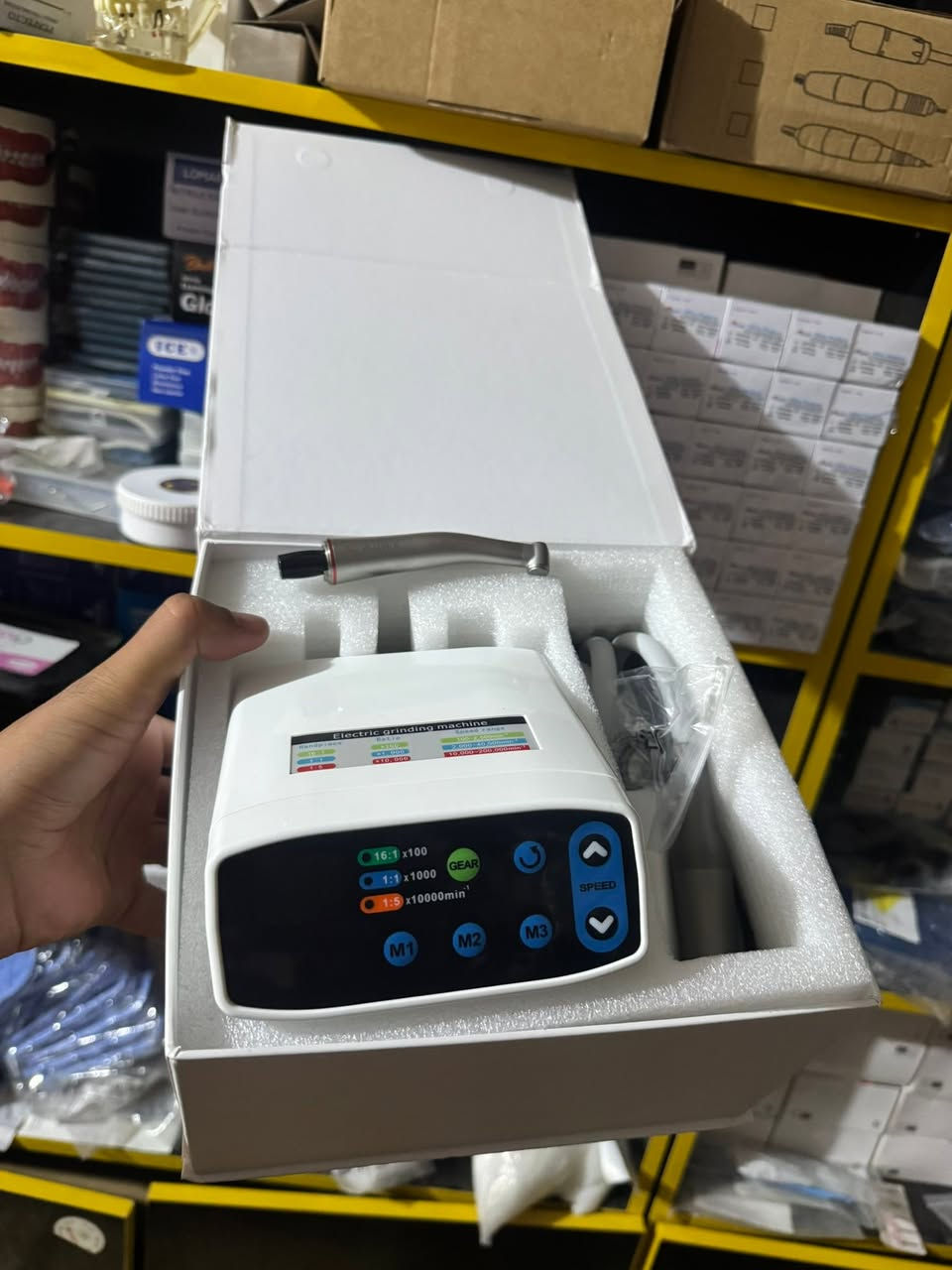 جهاز الكترك مع هاندبيس 1.5


**إذا كنت صاحب هذا الإعلان وتريد حذفه لأي سبب، رجاءا أرسل رسالة إلى الدعم الفني**