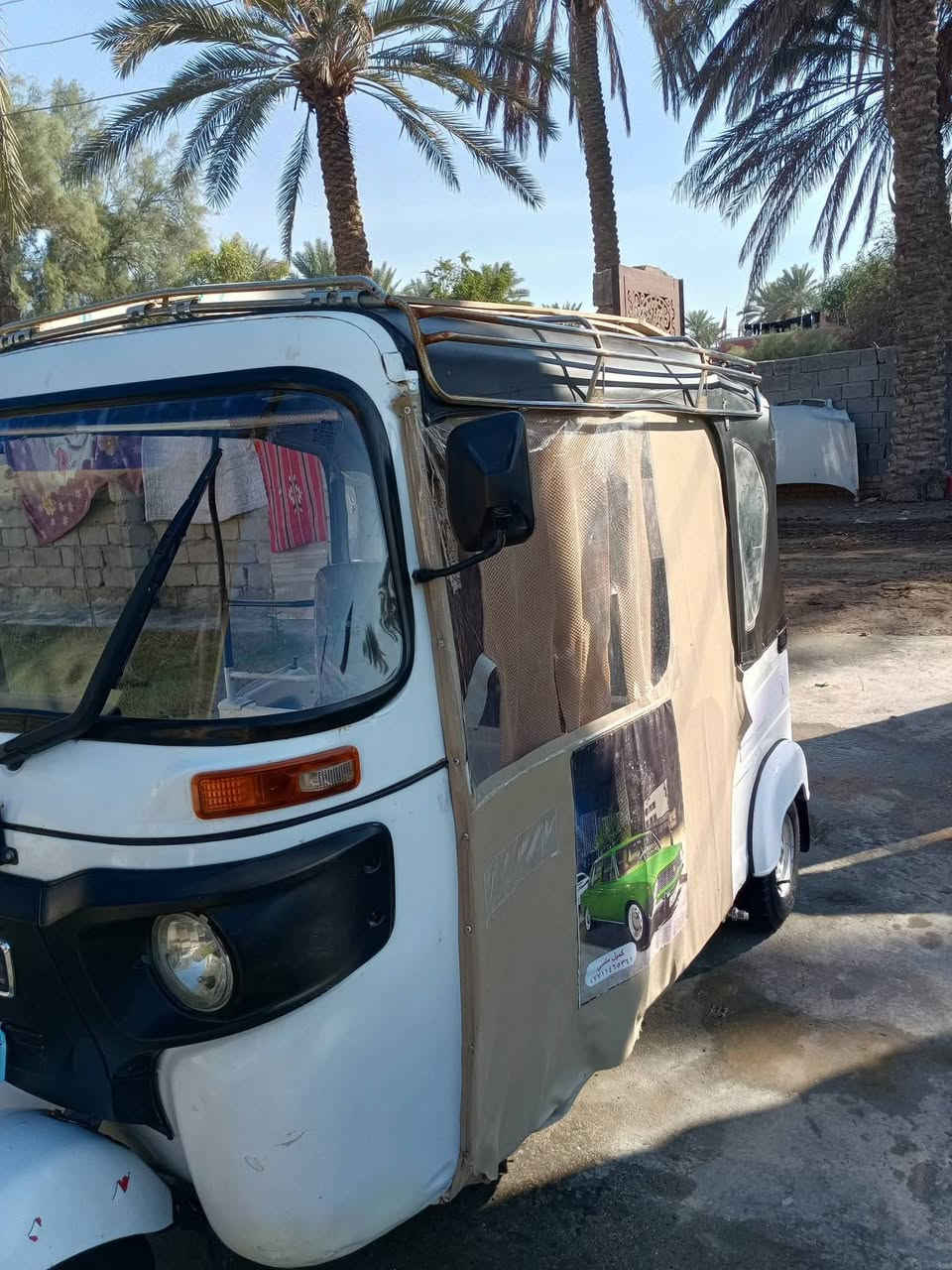 السلام عليكم ورحمه الله وبركاته للبيع تكتك موديل 22رقم سنويه مداور ثاني يوم جاهزه من كلشي مكينه مكفوله من كلشي السعر 8مليون العنوان بابل الحمزه الغربي رقم موبيل ***********
