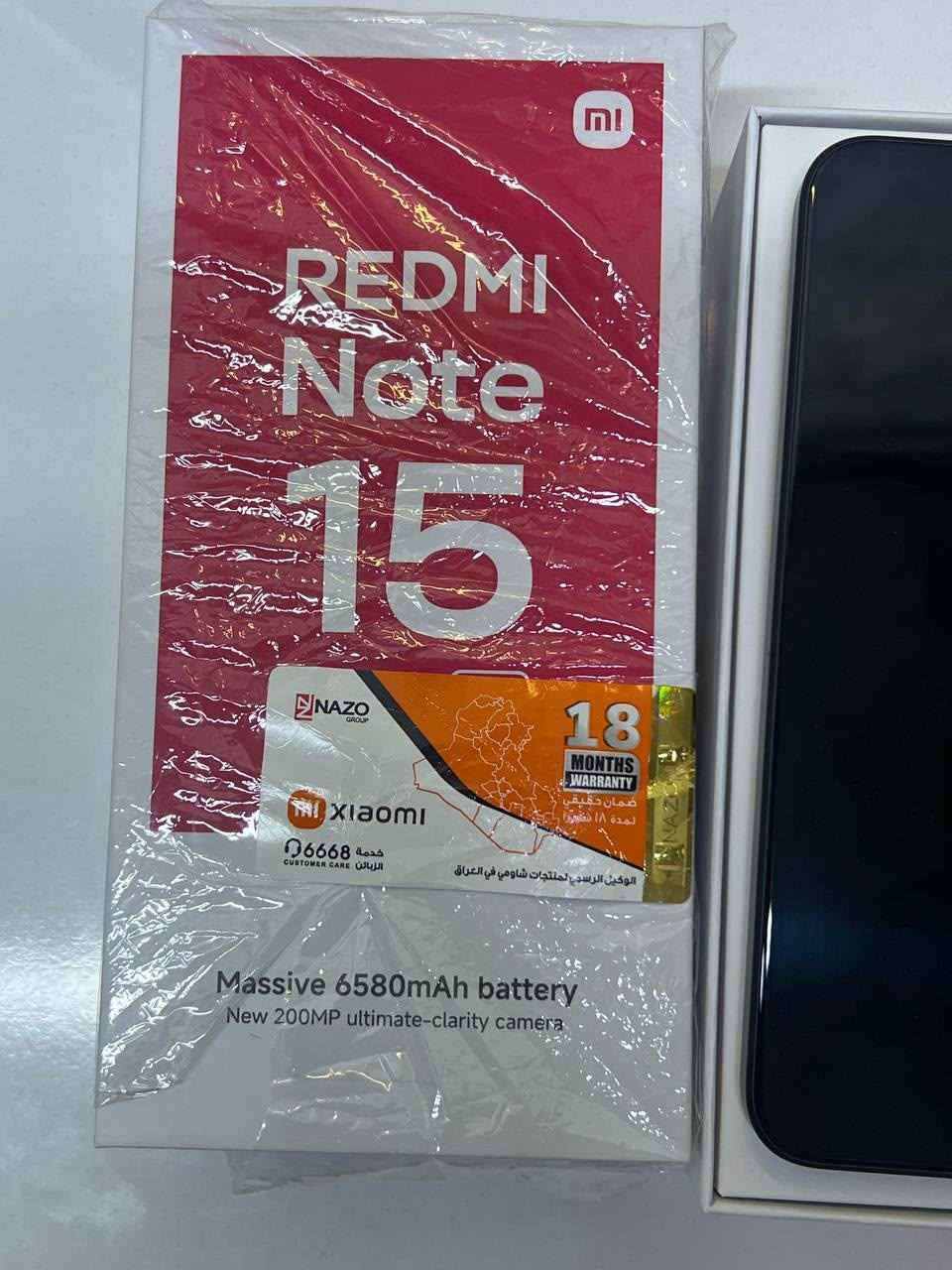 جهاز ريدمي نوت 15 برو 5G رجاءا ركزلي بال5 G مو تجيني تكلي هوه ال15 سعره ٣٥٠ هذا اخر اصدار واللي هوه ال5G وروح اسئل عليه جهاز جديد بكارتونه صارله 4 ايام عندي فقط فاتحه من الكارتون ومعربه  وضمانه موحود ع كاوتونه من الشركع ذاكرته الجبيره 256 العشوائيه 12 اريد ابيعه 450 وبي مجال ومعروف الجهاز بمواصفاته القويه وشاشته الشراي يتصل ع هذا الرقم ويدلل ***********
مكاني الزبير الزبير, البصرة
