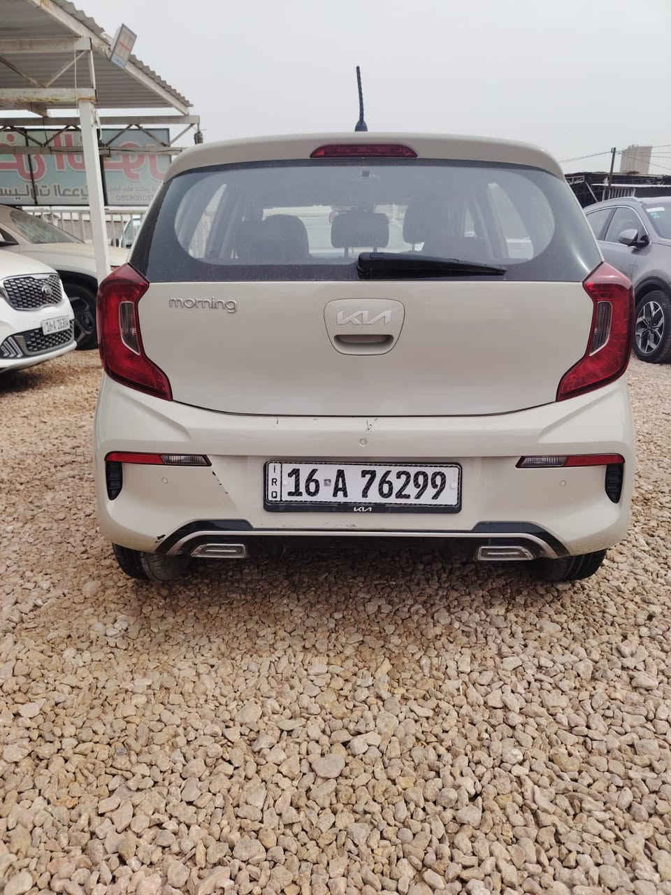 للبيع بيكانتو موديل ٢٠٢٣ بيه قطعتين قطعه تبديل قطعه صبع وارد كوري معوقين وكاله ثاني يوم ماشيه ٣٢ مكينه كير حداديه كله جاهز السعر ٩٢بيه مجال مكان نجف ‭٠٧٨٦ ٩٢٢ ٤٦٢٧‬
