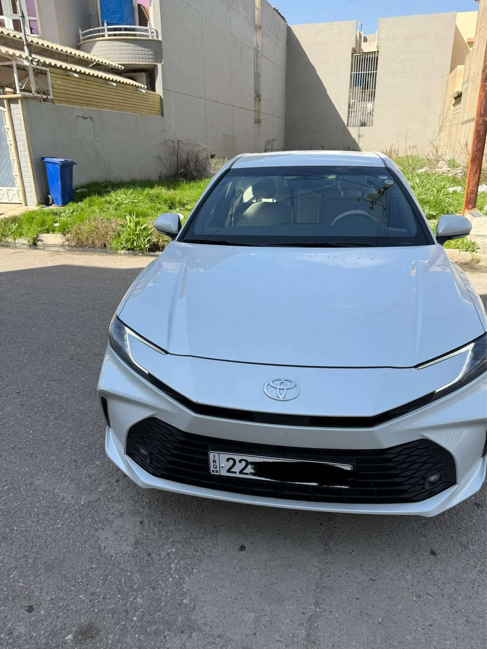 كامري ٢٠٢٥ le خليجية بصمة شحن لاسلكي حساسات ماشية ٢٢ الف كيلو متر بدون لا بارد ولا صبغ كفالة عامة جاهزه من كل النواحي كير ومحرك بشرط السعر ٢٦٠ وبيها مجال
مكانها  اربيل / موصل 
***********
*********** موصل, نينوى
