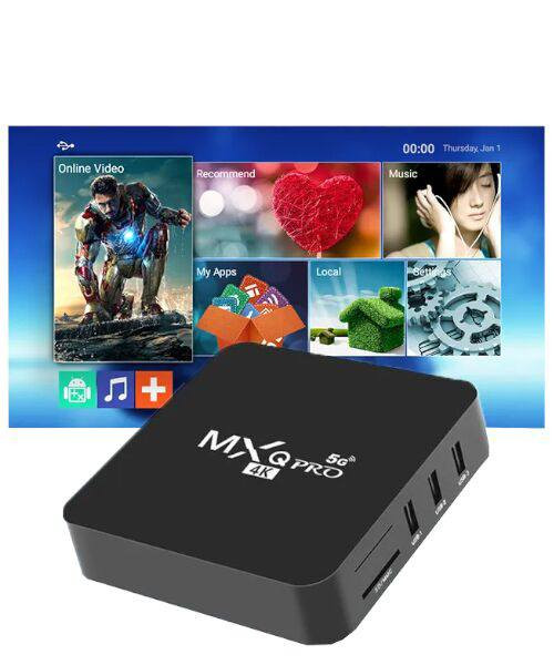 🚨 شاهد المباريات الأفلام و المسلسلات 🔥
مجاناً بدون اشتراك عبر تطبيقات  MXQ proTV

📺 جهاز MXQ PRO 4K 5G TV BOX 
يخليك تعيش تجربة سينما  مفتوحة في بيتك 😍
✨ المواصفات:
دقة عرض 4K Ultra HD
نظام Android حديث
معالج رباعي النواة سريع
اتصال WiFi 2.4G + 5G سريع وثابت
يدعم تشغيل جميع صيغ الفيديو والصوت 🎬
ريموت كنترول سهل الاستخدام مع إمكانية إضافة 🖱

🚀 شنو يوفرلك الجهاز؟
✔️ يحول أي شاشة عادية إلى سمارت
✔️ تحميل تطبيقات أندرويد بلا حدود
✔️ تصفح الإنترنت والـ يوتيوب بسهولة
✔️ مشاهدة أفلام ومسلسلات وقنوات مباشرة
📲 أهم التطبيقات اللي تشتغل عليه:
YouTube
Netflix
Amazon Prime Video
Disney+
Facebook
Google Play Store 
ARUPRO CORPORATION N.V.
🎬 بالإضافة إلى آلاف التطبيقات المجانية للمباريات والأفلام والمسلسلات والبرامج والبودكاست بدون اشتراك🔥

متوفر إلان بعرض خاص في وان ستور 🌀
بصرة حي المهندسين قرب مينا سنتر 
هاتف/ واتساب 📞 *********** 📲
🚨 مع خدمة التوصيل لكل المناطق 🚖
