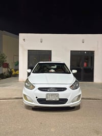 اكسنت موديل 2014سياره ماشيه 270 خليجي باسمي سياره سياره مصبوغه حزام  ت...