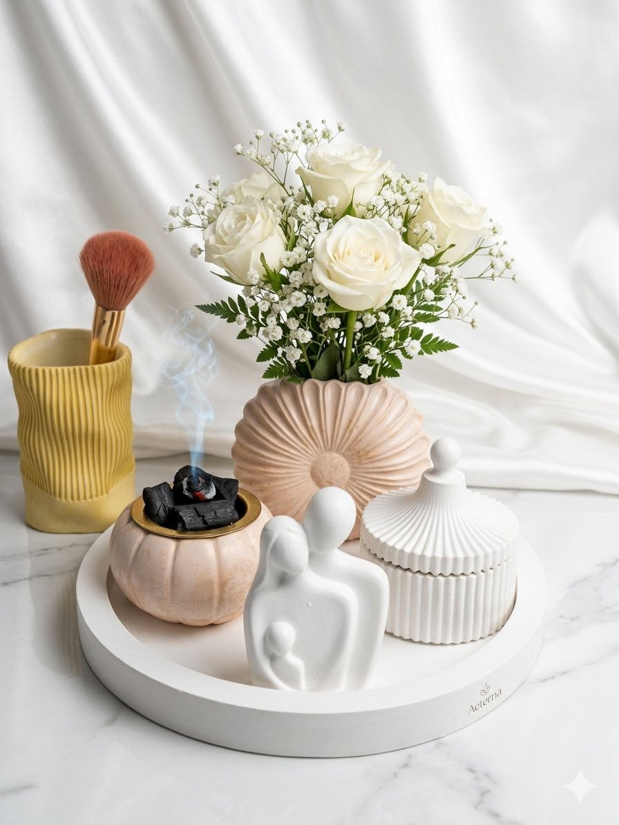 العنوان: لمسة بسيطة.. تغيير كبير! ✨
أحياناً، فازة واحدة في المكان الصحيح تغنيك عن تغيير الأثاث بالكامل. اكتشف تشكيلتنا الجديدة من التحف العصرية التي تدمج بين بساطة التصميم وهدوء الألوان.
• مناسبة للمكاتب، غرف المعيشة، وطاولات الطعام.
• ألوان ترابية وهادئة تريح العين.
• هدية مثالية لمن تحب (أو لنفسك!).
اسعار مناسبه للحجز التوصل عبر الرسائل


**إذا كنت صاحب هذا الإعلان وتريد حذفه لأي سبب، رجاءا أرسل رسالة إلى الدعم الفني**