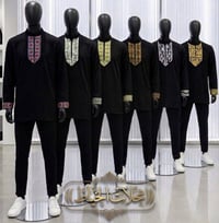 عباية قماش • شور اسود • مقاسات M-2XL