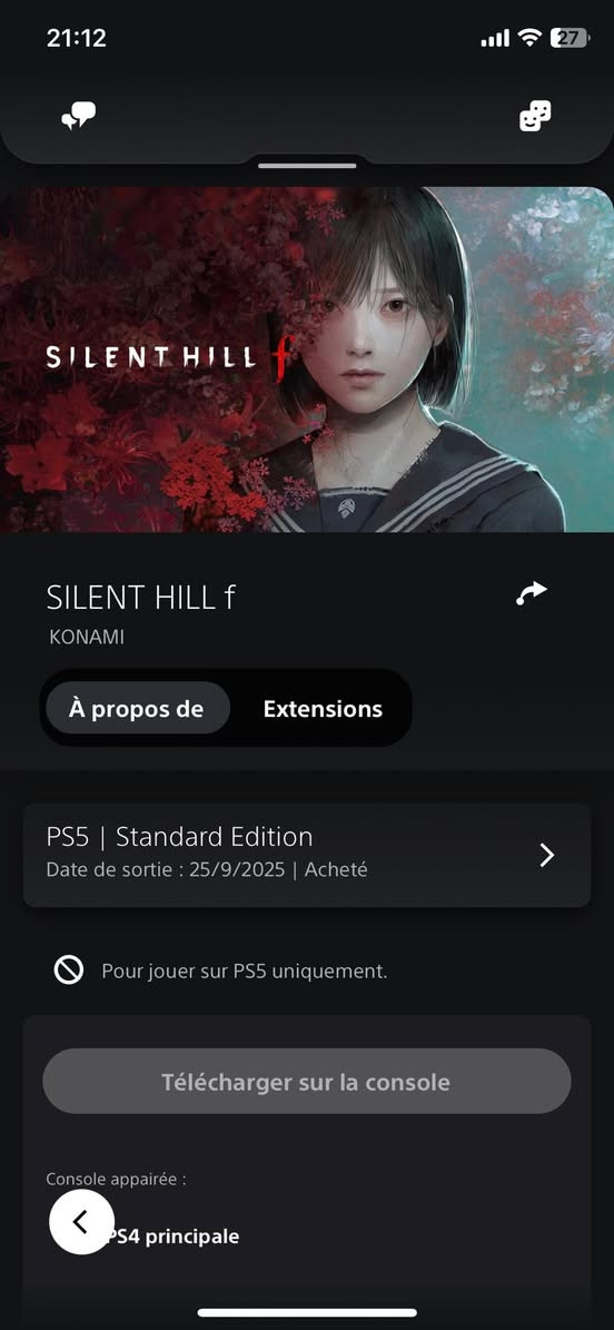 Compte disponible 
Ps5 principal 
Full accès


**إذا كنت صاحب هذا الإعلان وتريد حذفه لأي سبب، رجاءا أرسل رسالة إلى الدعم الفني**
